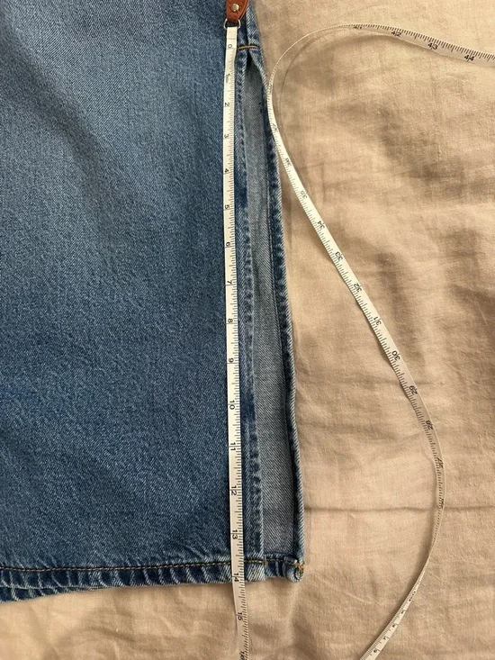 Levi's Blue Jean Skirt - Picture 7 of 9